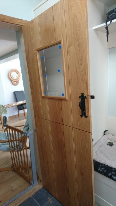Ledge and Brace Bespoke Oak Stable Door | Bespoke Furniture Norfolk gallery image 3